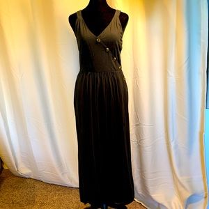 EUC, American Eagle Black Tank Top Jumpsuit, size medium